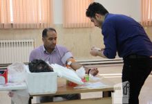 گزارش تصویری آزمایش خون در دانشگاه 